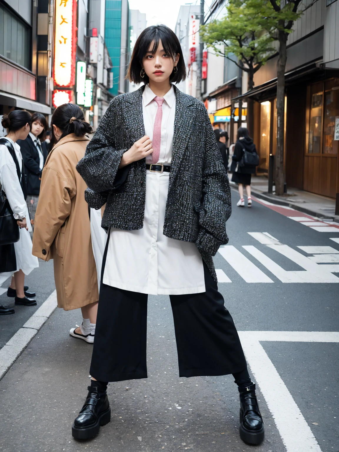 Tokyo、Street、Fashion Snap、real、snapshot、Stylish、Fashion Model、Unconventional Fashion、Radical fashion、