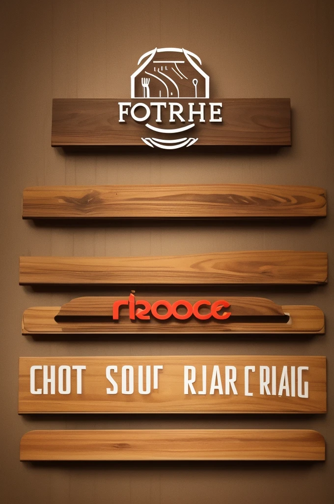 Create a logo for a food restaurant