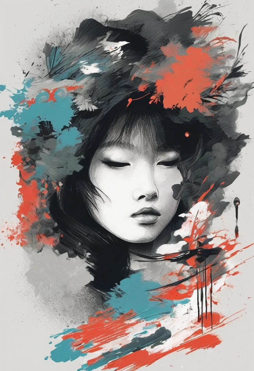 You are a professional illustrator. You are expected to create an exceptionally high-quality frame image.
Dimensions: 1280x420px, horizontal style
Frame Design: Create a square frame for an icon with a brush stroke effect that mimics the look of sumi ink, with a slightly faded appearance
Style: Design it to look like it was drawn on traditional Japanese washi paper (not Chinese design)
Color Scheme: Monotone, monochrome, black and white
Quality: Very high quality
Background: None, pure white background
Details: Emphasize the brush's faded, worn texture
Theme: Japanese-style
Focus: Sharp focus
Gradients: Bold color gradients
Elements: No human figures
Brush Strokes: Bold brush strokes
Please ensure the illustration is vibrant, detailed, and uses bold color gradients to achieve a modern and advanced look. The composition should be suitable for the specified dimensions and should not include any background elements, maintaining a pure white background.