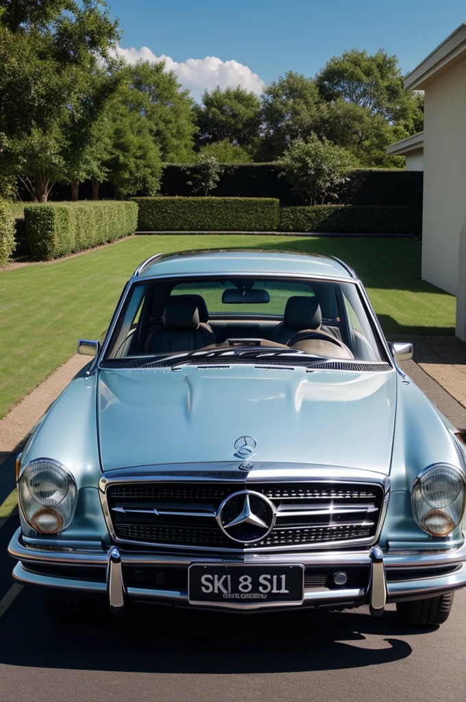 Mercedes Benz sky image classic 
