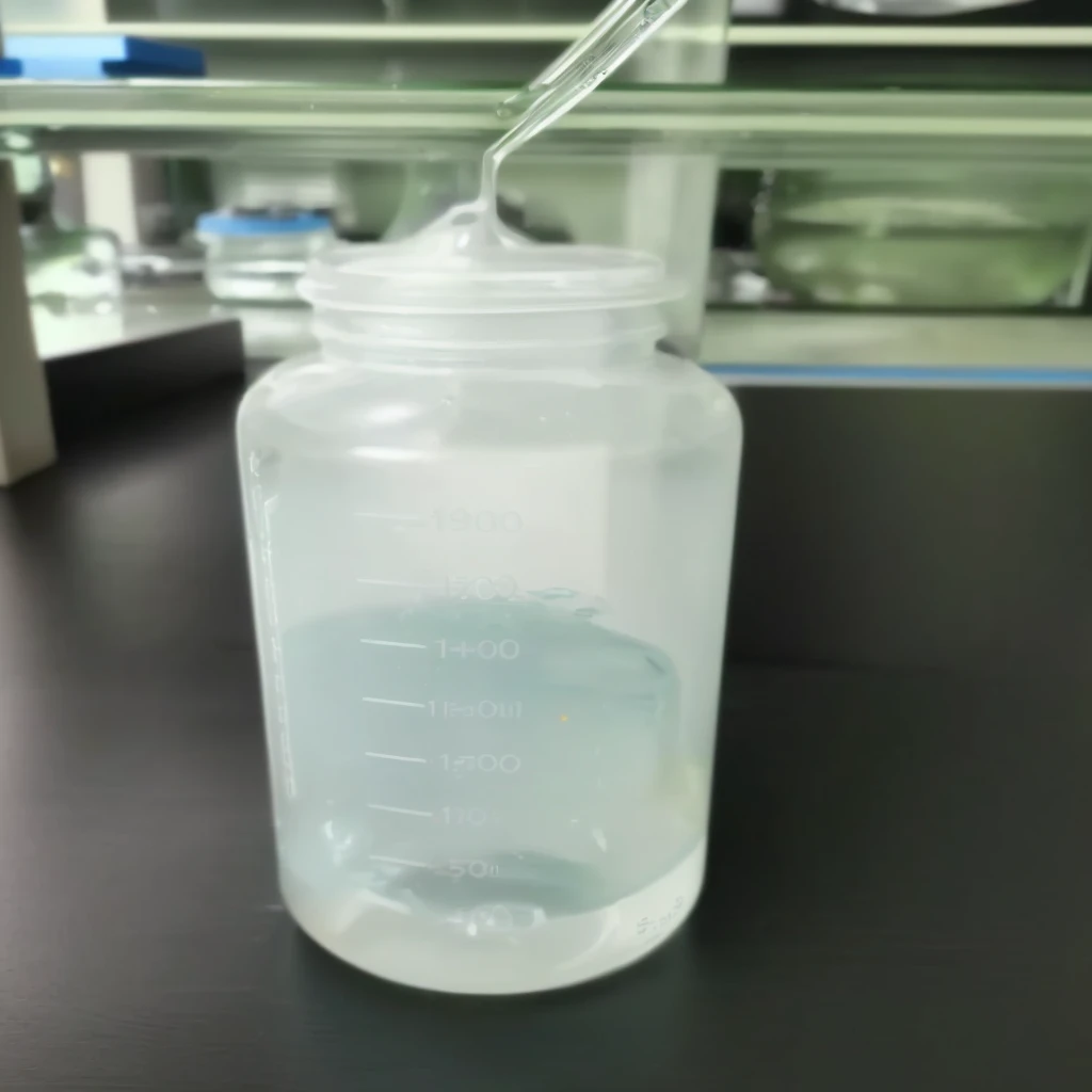 Close up of beakers with liquid on table, 1 5 0 ml lens, stringy viscous liquid, Liquid with viscosity, bottle, round bottle, Silicone Case, Transparent liquid, Super detailed scp artifact jar, Silicone leather, 4 0 9 6, by Yi Yuanji, Add water, dissolve filter