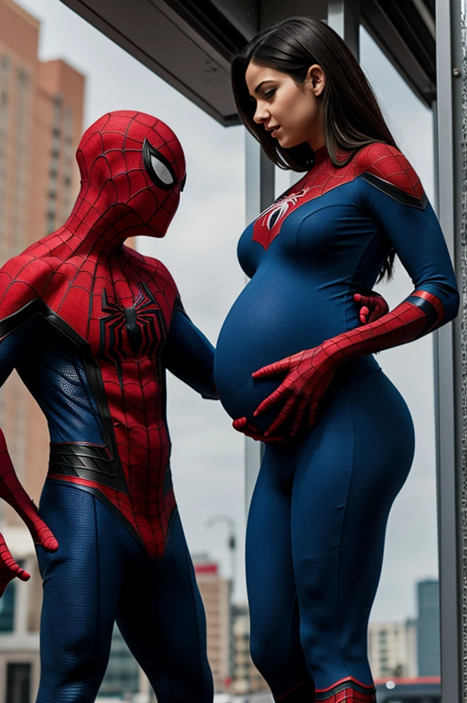 Spider-man pregnant