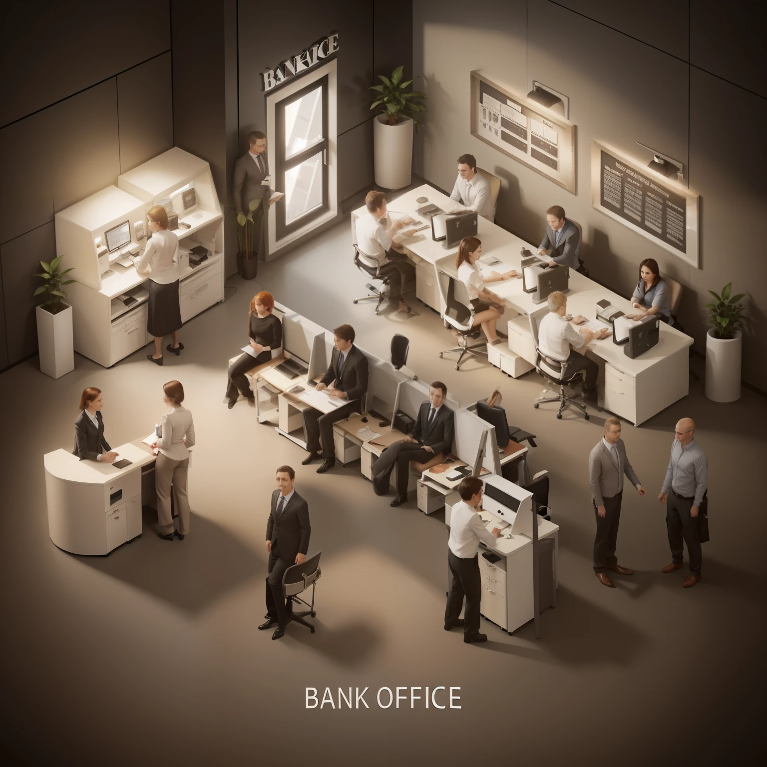office, bank