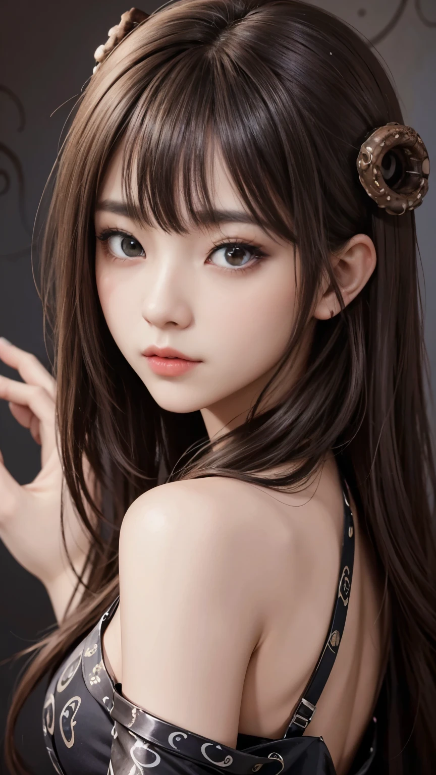 (masterpiece), Highest quality, Expressive eyes, Perfect Face, Eye close-up, Girl with octopus eyes, ear,Fine details.  Black Tentacles, ear being played with detailed digital art, clean Detailed Art, Detailed Artwork, Black Tentacles around eye,art wallpaper 4k, anime art wallpaper 4k, Detailed Art, Art Wallpaper 8K, Anime Style 4k, wallpaper 4k, wallpaper 4k, 4k wallpapers
