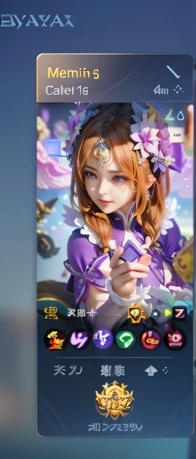 a close up of a woman with a purple dress, shadowbringers cinematic, 4 k detail fantasy, a beautiful fantasy empress, game cg, xianxia fantasy, xianxia hero, 2. 5 d cgi anime fantasy artwork, cinematic goddess close shot, ruan jia and artgerm, wow 4 k detail fantasy, hyperdetailed fantasy character