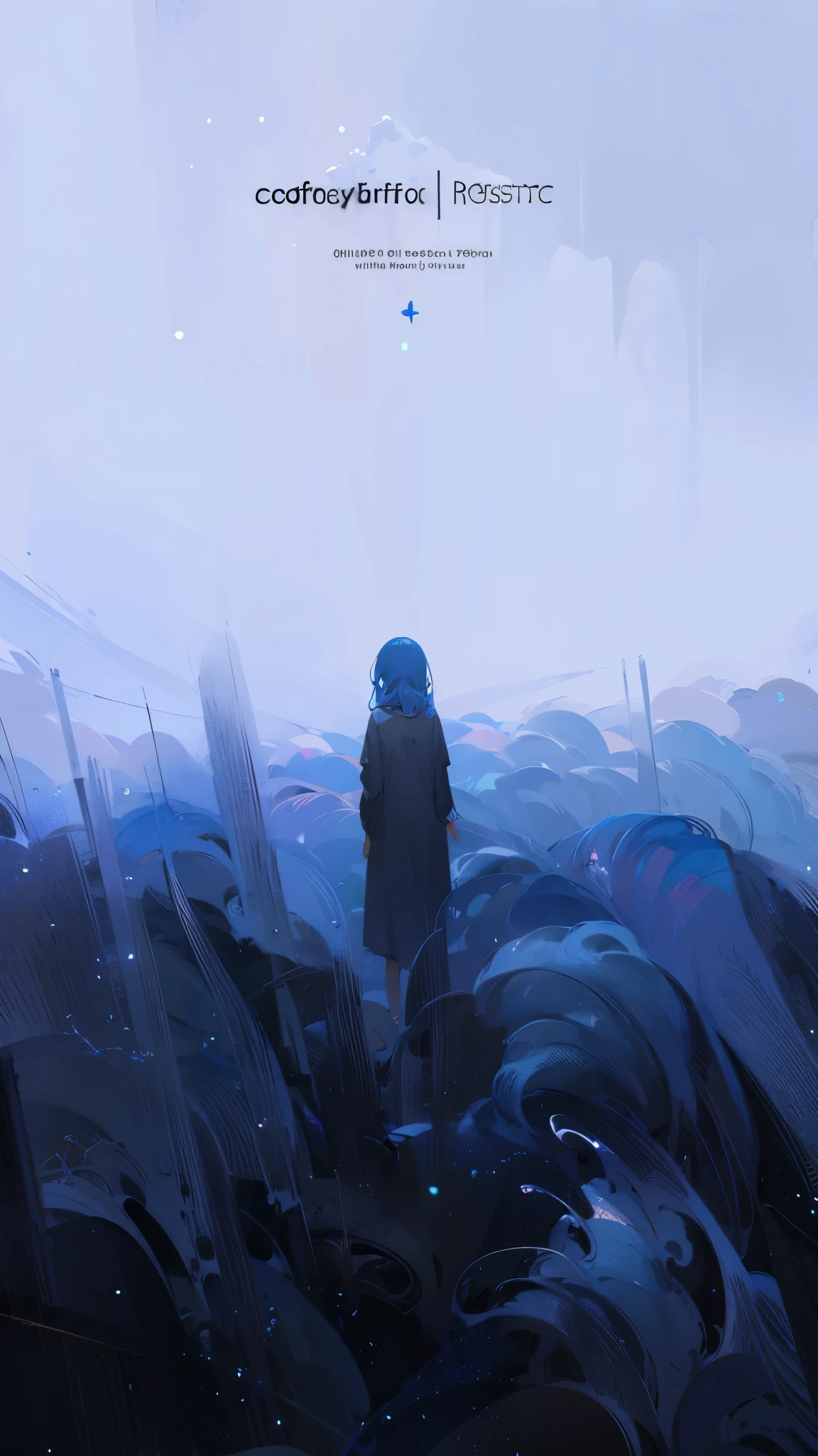 ((({SFW}:1))), (best quality,4k,8k, high res,masterpiece:1.2), ((masterpiece)), (((best quality))), slightly muted colors, solo girl, 1 character only, same character, hair color, hairstyle fax, eyes, simple white background, clouds, flowy hair, stars in hair, adult, starry eyes, sea, ocean, celestial, hairstyle fax, deity, muted blue hair, sky-like hair with stars, ocean hair, soft smile, (({comforting aura})), on clouds, abstract background:0.7,
Character in the middle ground, far, focus on the majestic and mesmerizing background, facing away from the viewer
(((Fisheye angle pose, ethereal graceful pose, fisheye, character in the background away from the viewer, fisheye perspective, in the middle ground):0.5))
(best quality, masterpiece, Ultra-high resolution,(Reality:1.4), RAW photogr, warm lights, Beautiful goddess, Detailed scenes, Beautiful digital illustration, the detail, Hyper-detailed, Cinematic quality, ultra-detailed, super detailed lighting,):1