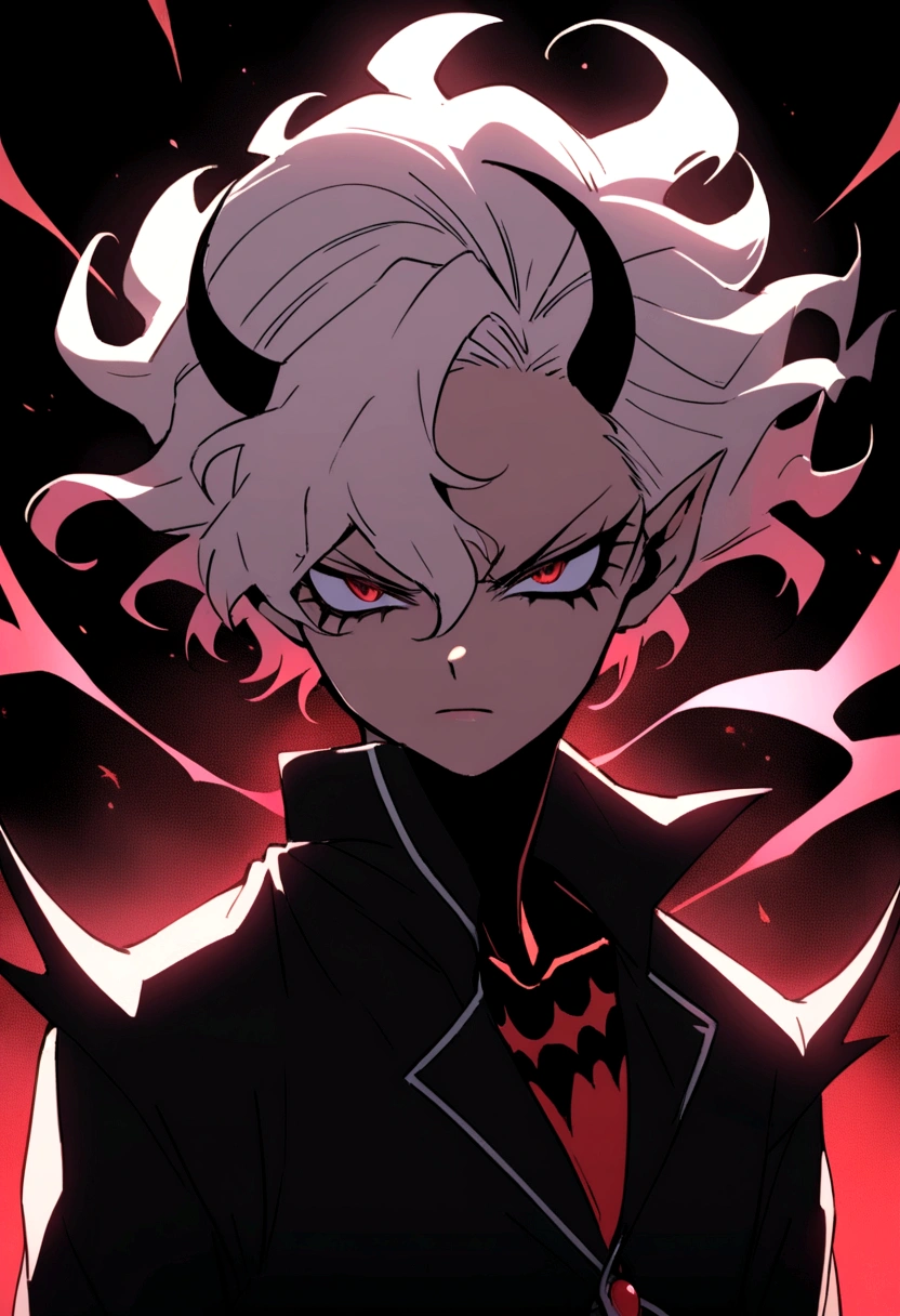 Akira Fudo, Devilman Crybaby, Male, with black clothes