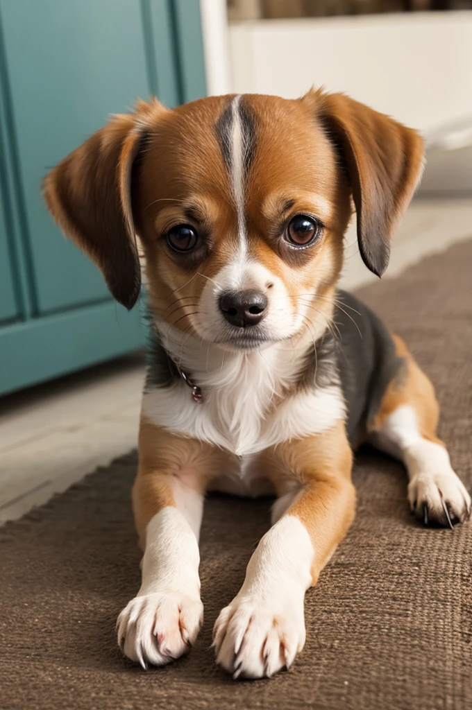 Cute chihuahua and beagle