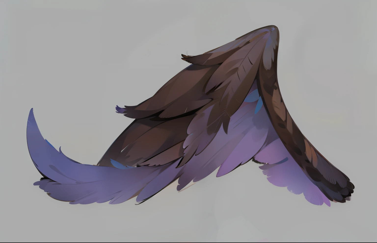 Feather wing material hair texture feather detail HD
