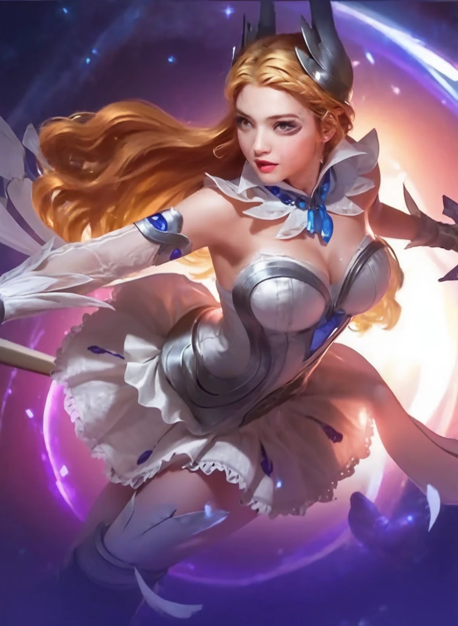 (Best quality, 8k, masterpiece: 1.3), a beautiful woman with perfect figure: 1.4, dark brown hair, wearing a pendant, wearing an apron, in the kitchen, highly detailed face and skin, detailed eyes, double eyelids, big breasts