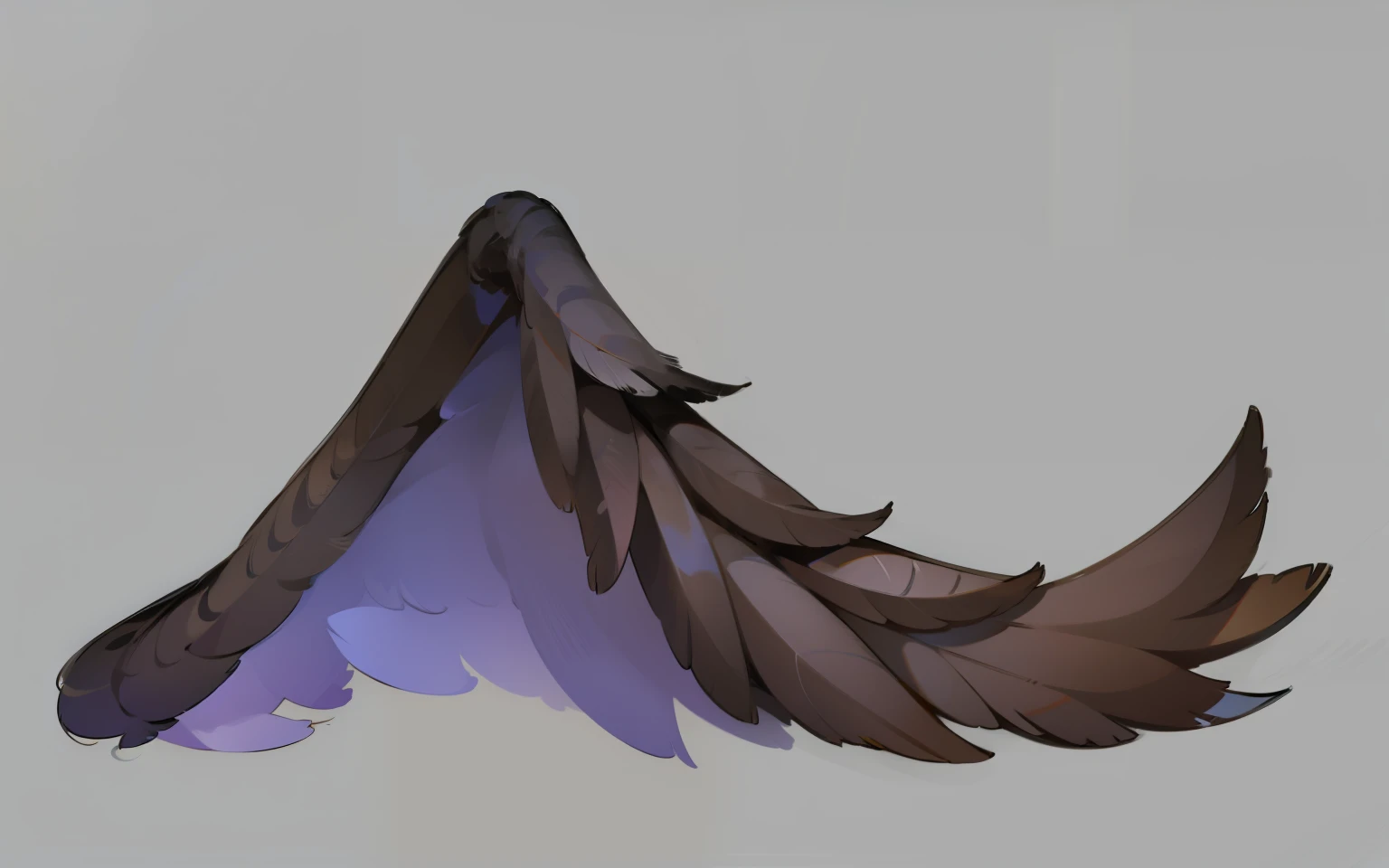 Feather wing material hair texture feather detail HD