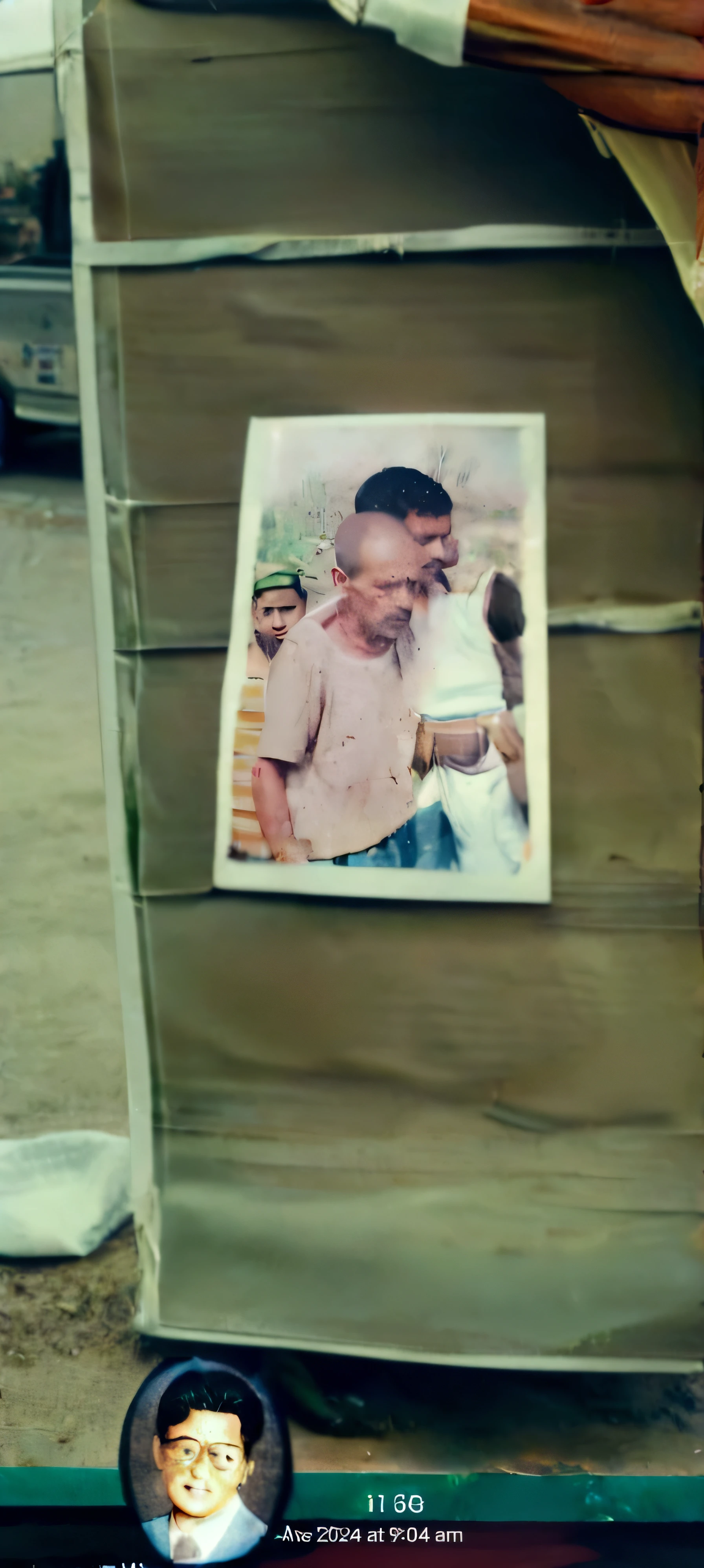 there are many people standing around a man holding a stick, historical image, very known photo, photo taken from far away, taken in 1 9 9 7, around 1 9 years old, 1990's photo, single bangla farmer fighting, 1980s photo, 1 9 8 0 s photo, old picture, photo taken in 2 0 2 0