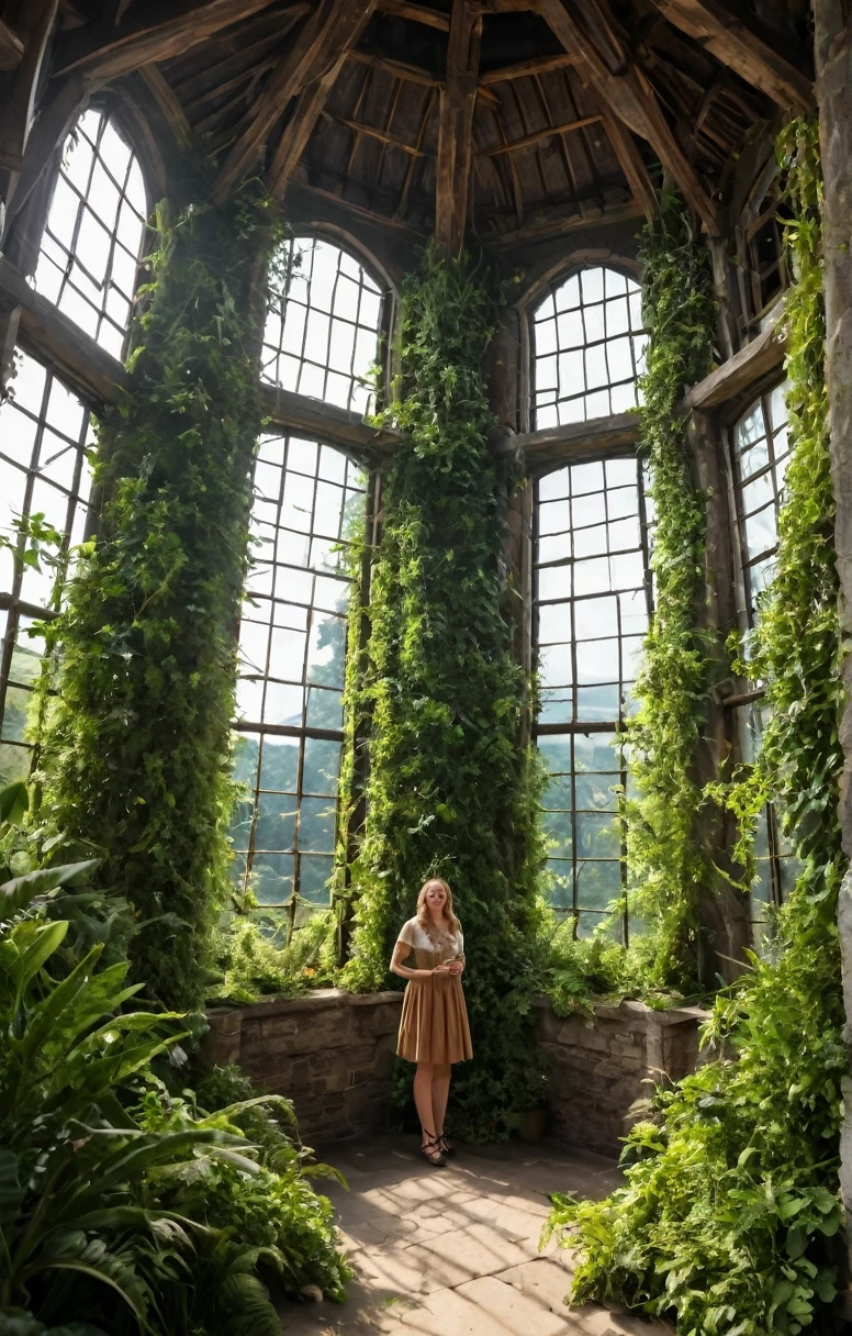 The inside of the Tower was a mechanical marvel. Although it was an enclosed structure, the inside of The Tower was well-lit by daylight. But Hazel could not tell if that daylight was even real. No matter how hard she tried, she could not tell the difference between what was living and what was not. The greenery looked like real greenery although Alex assured her the plants were not real. Everything looked new and fresh and clean, and everywhere she went was luxurious.