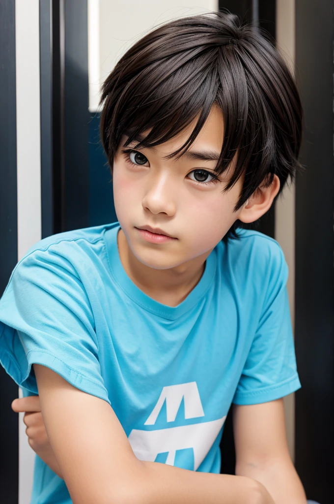 A anime boy