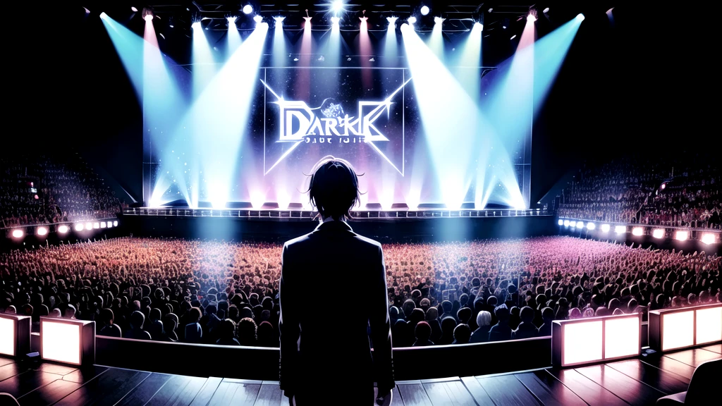 No audience、Live Stage、dark
