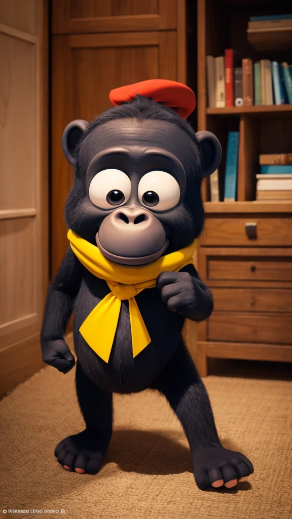 Little Ape PhD Pixar Style