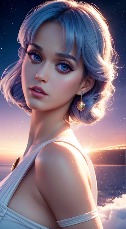 Katy Perry, wearing sailor moon costume sexy clothes transparent. professionally retouched, soft lighting, realistic, smooth face, perfect eyes, sharp focus on eyes, 8 k, high definition, insanely detailed, intricate, elegant. in a natural background.