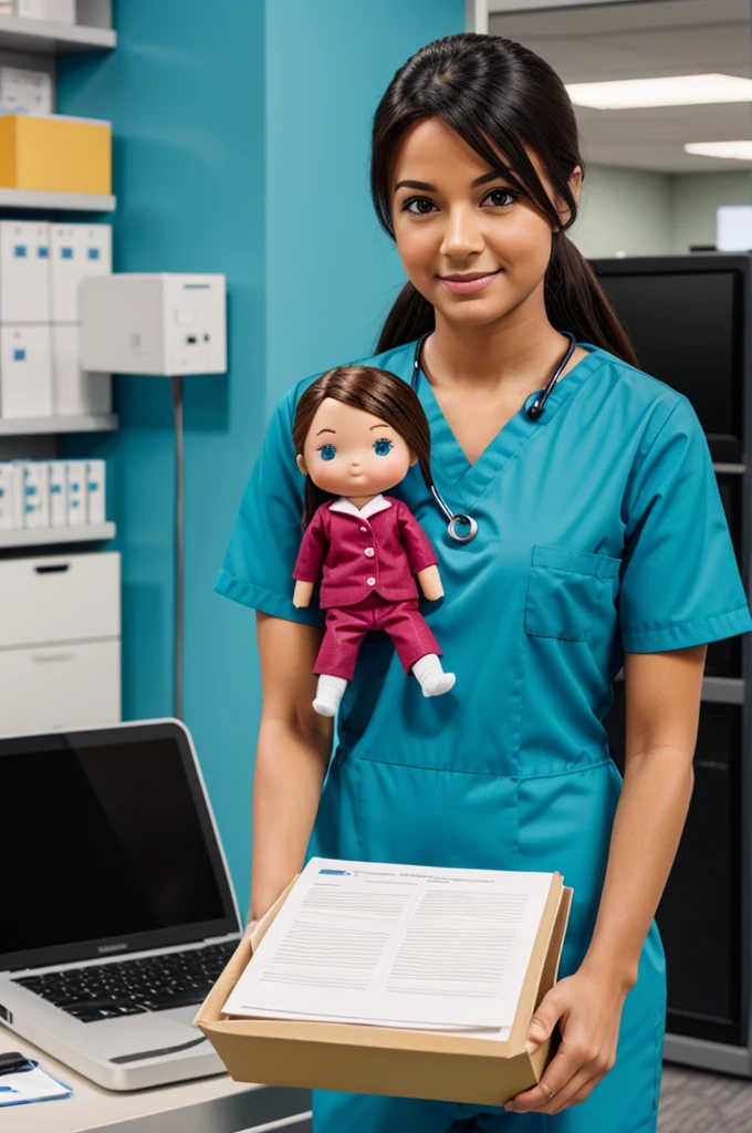 Make an administrator doll creating user profiles for doctors and nurses in a Y system titled user management