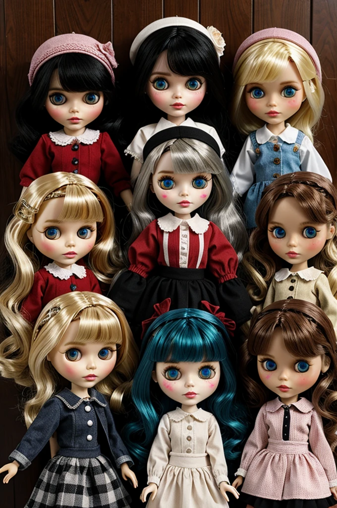 Blythe dolls