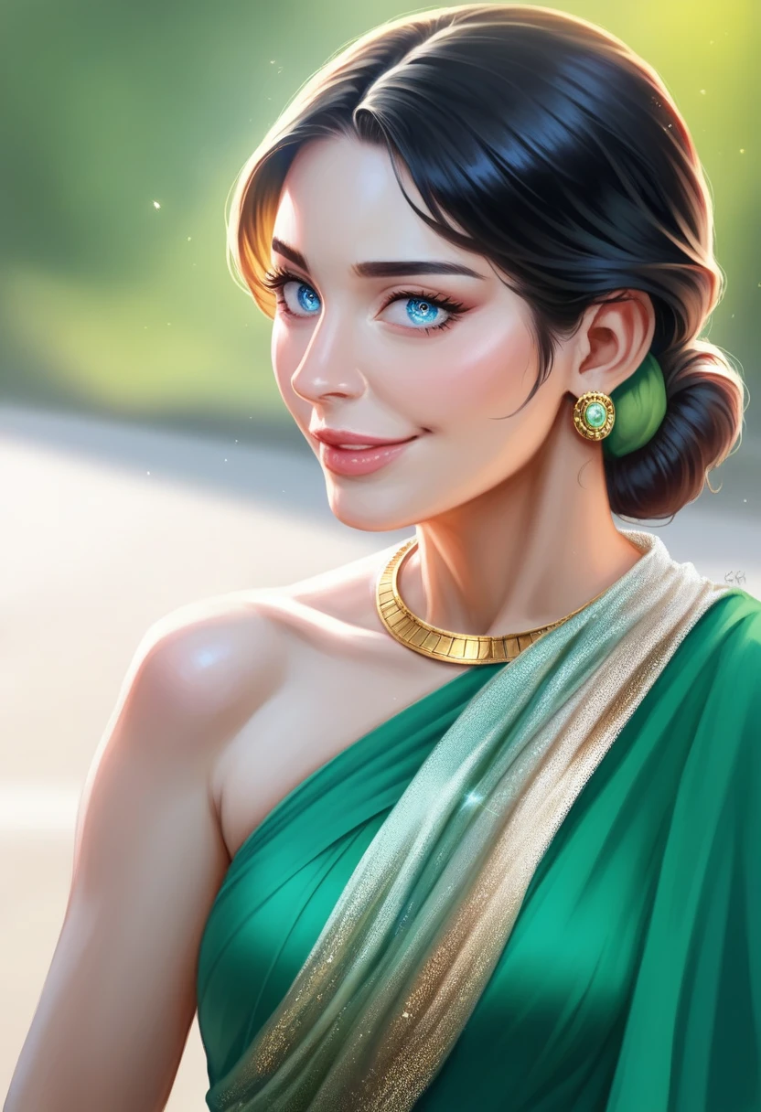 Wear Saree sitting, gorgeous royal, ((Katrina kaif:1.2)), jewellery, gem, necklace, gold bracelet, anklets, thick lips, skindentation, parted lips, ulzzang-6500-v1.1, portrait of a beautiful Indian woman, From Golden Skin, 27 years old, Pretty woman, Indian model, (in saree) (Slim abdomen), (Perfect slim figure), (Dynamic pose), Solo, ((open crotch)), (((bare ass))), (Slim:1.1), 1 woman, (Full figure:0.9), Beautifully detailed sky, sunny day, Mumbai city, On the street, detailed Mumbai street, Indian clothes,(( long sleeve dress)), ((chiffon saree with open pallu)), medium hair, smile, closed mouth, lips, saree covered with full body, detailed beautiful round eyes, Indian women, Asian women, Beautiful face, photorealistic, rim lighting, two-tone lighting, gold bracelet, thick lips, indentation, parted lips, (detailed eyes), light blonde hair, blue eye, details still clear, honey-coloured, fluffy turned, HDR, shallow depth of field, broad light, backlighting, bloom, light sparkles, chromatic aberration, sharp focus, Nikon Z 85mm, unparalleled masterpiece, ultra-realistic 8k photos, best quality masterpiece, best quality, (photorealistic:1.2), (realistic:1.5), (hyperrealistic:1.2),(photorealistic face:1.2), (close up:1.6), (light blonde hair), (blue eyes), ((big cheeks)), (beautiful face:1.8), (detailed face:1.6), (medium breast:1.2), (detailed bright eyes:1.5), (eyelashes:1.4), (smiling:1.3), (detailed long black hair), (Green saree:1.5), (narrow waist:1.5), (thigh: 1.5), (realistic human skin:1.6), (full curvy body) (detailed eyes), (seductive pose), (detailed facial features), (detailed clothes features), (necklace), (earrings), (bracelet), ( Silk Green saree),(Photorealistic:1.4), (High Quality: 1.2), Raw photo, (Perfect body shape), Uniform, Deep shadows, Unobtrusive, Cold light 12000K,