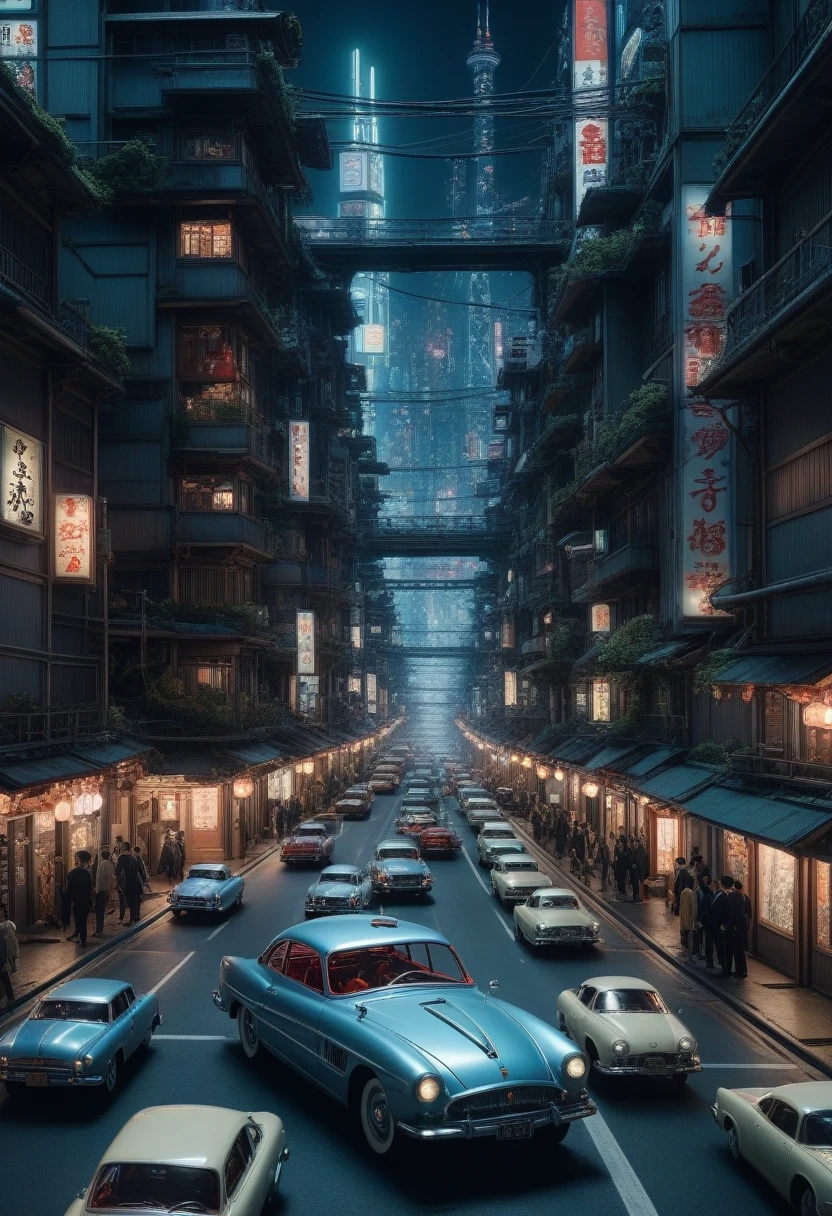 Future City、Tokyo、empty mechanical car、night、A multitude of cyborgs fighting surrounded by creepy cyborg DNA."."Agnes Cecil, author:André Masson, Francis Bacon, 4K, The finer details, Attention to detail, Awards, 8K, Crisp quality, Surreal, Exquisite craftsmanship, Hmph, Tabletop, Sweetness, Fascinating, dream-like, Eye-catching, I can't resist, attractive, wonderful, Sacred, cute, wonderful, nice, とてもcute, Adorable, elegant, amazing