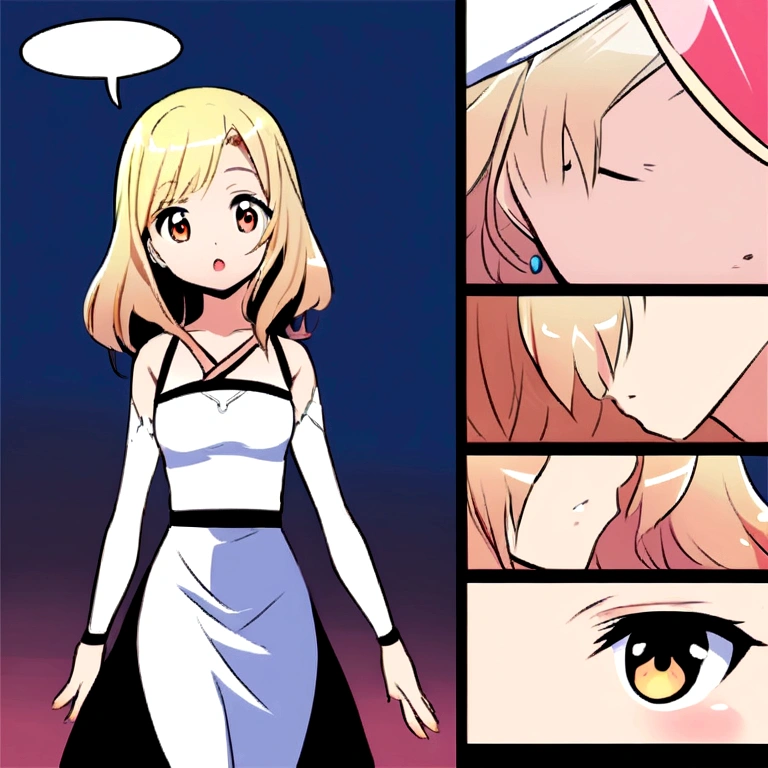 Tutorial Comic Anime girl