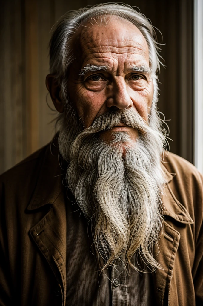 150 year old man with long white beard