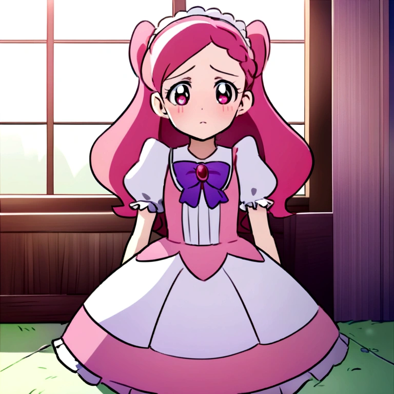 Precure Sad Alone looking mother died