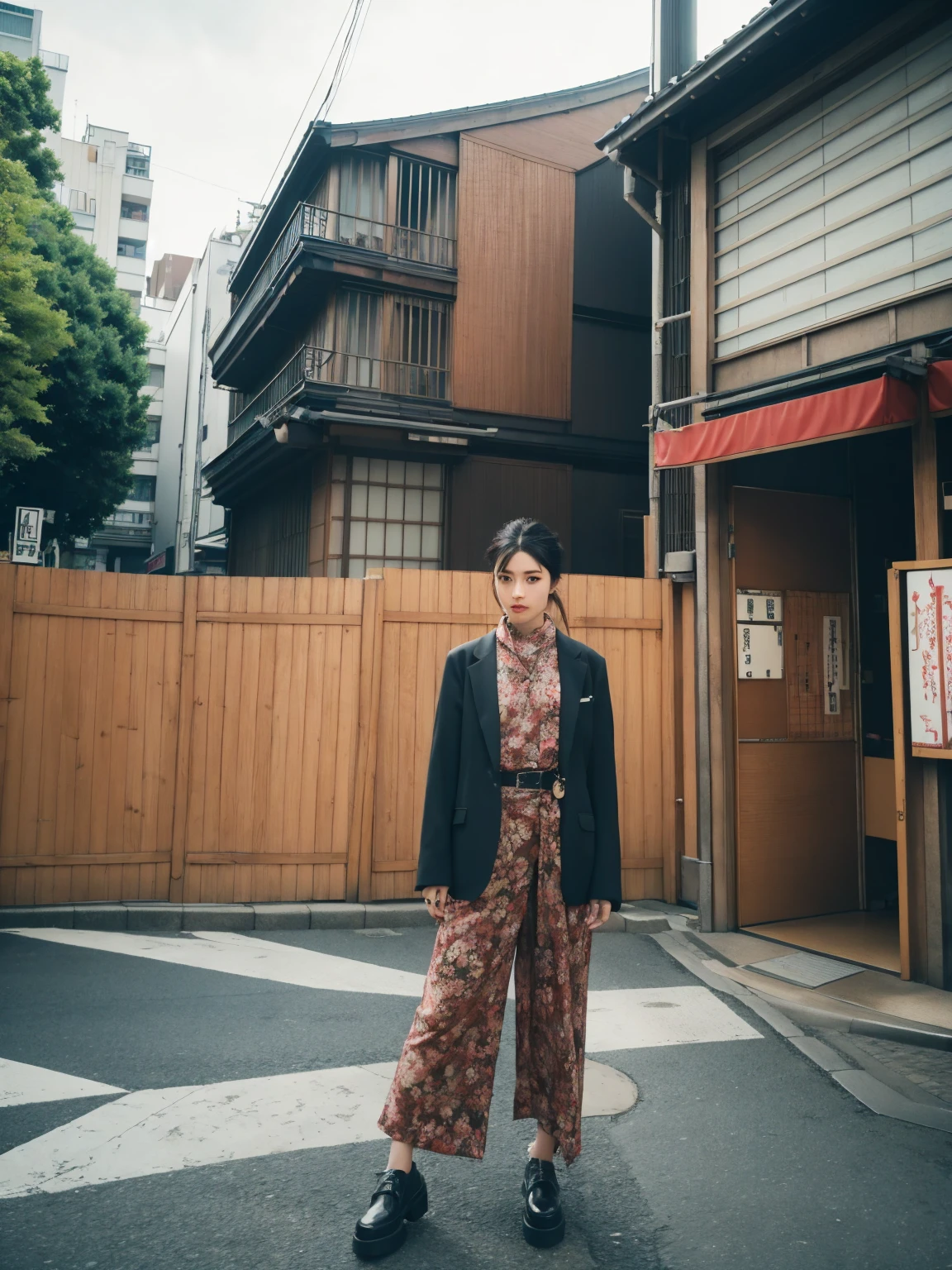 Tokyo、Street、Fashion Snap、real、snapshot、Stylish、Fashion Model、Unconventional Fashion、Radical fashion、Building walls