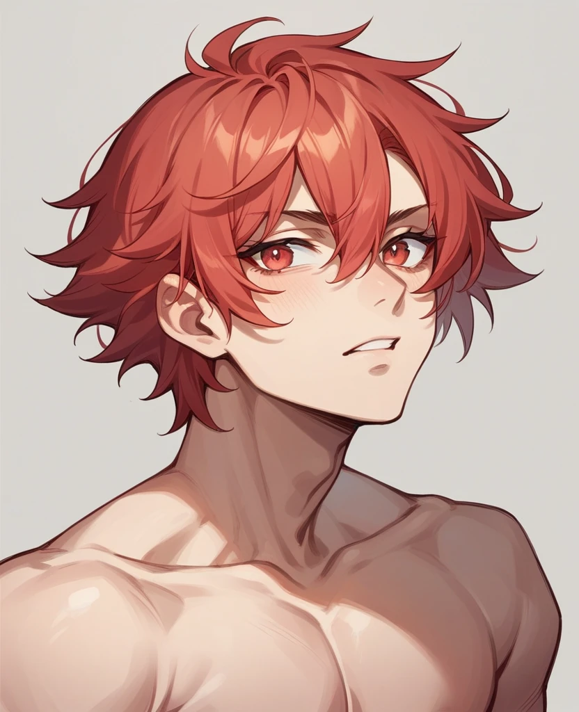 boy, Red-Haired, hairless