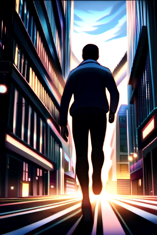 Running  in the city