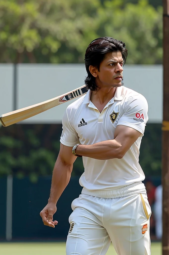 Shahrukh Khan as a batsman