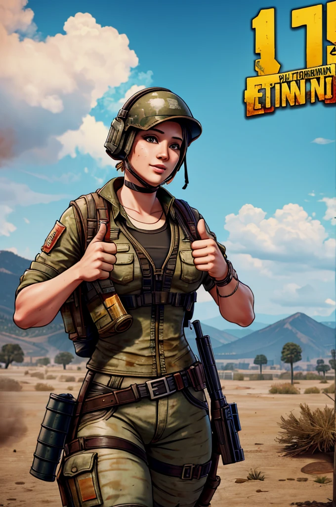 Thumbs up, gun em down, war never been so much fun, PUBG, Winner Winner Chicken Dinner