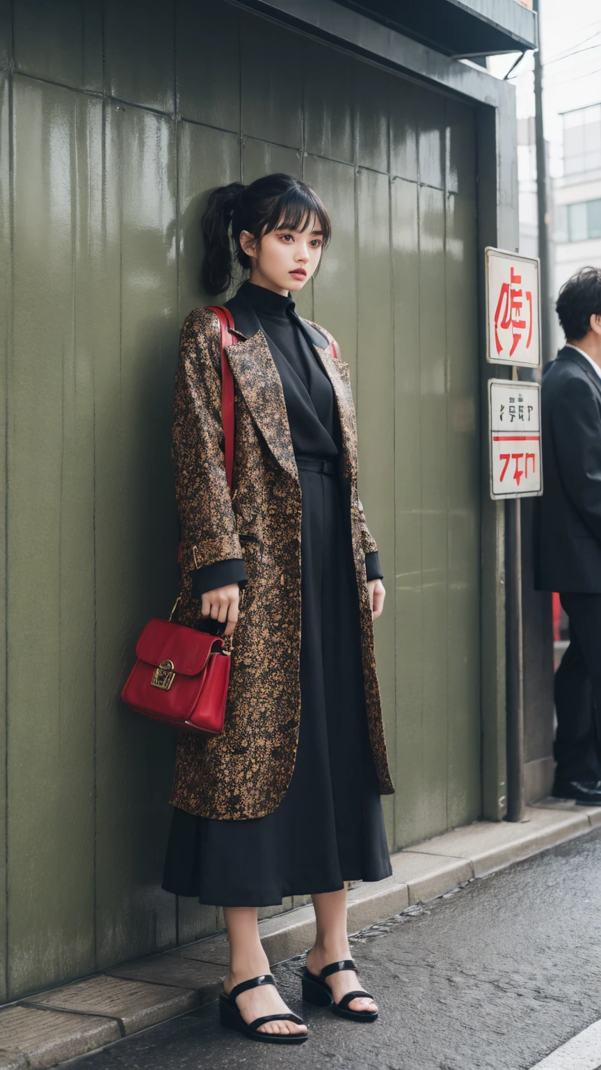Tokyo、Street、Fashion Snap、real、snapshot、Stylish、Fashion Model、Unconventional Fashion、Radical fashion、Building walls
