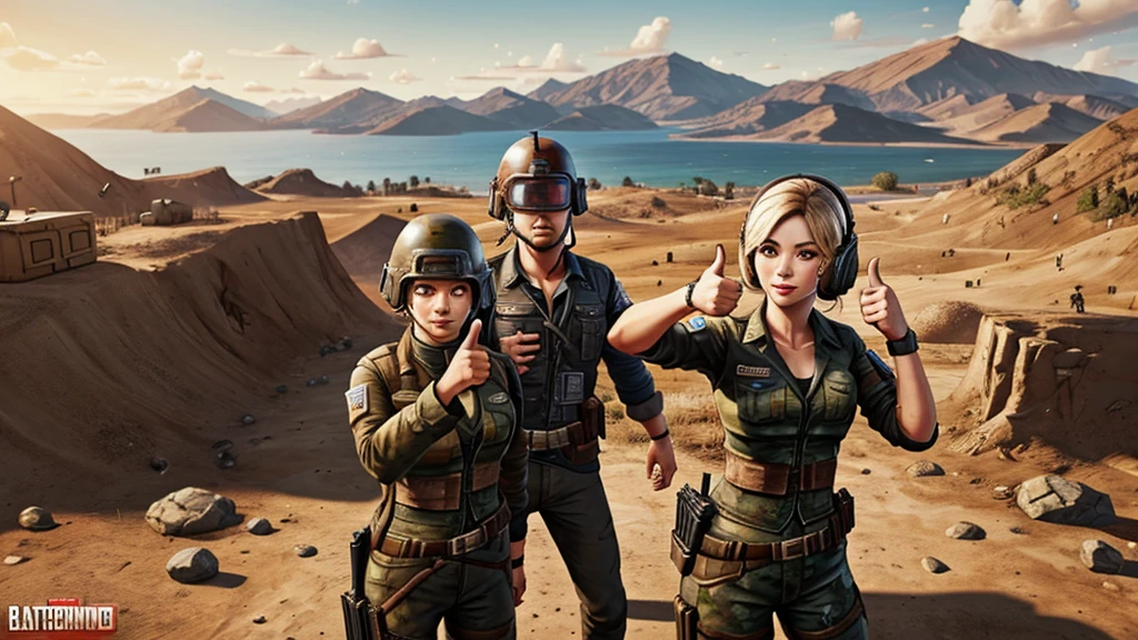 Thumbs up, gun em down, war never been so much fun, PUBG, Winner Winner Chicken Dinner