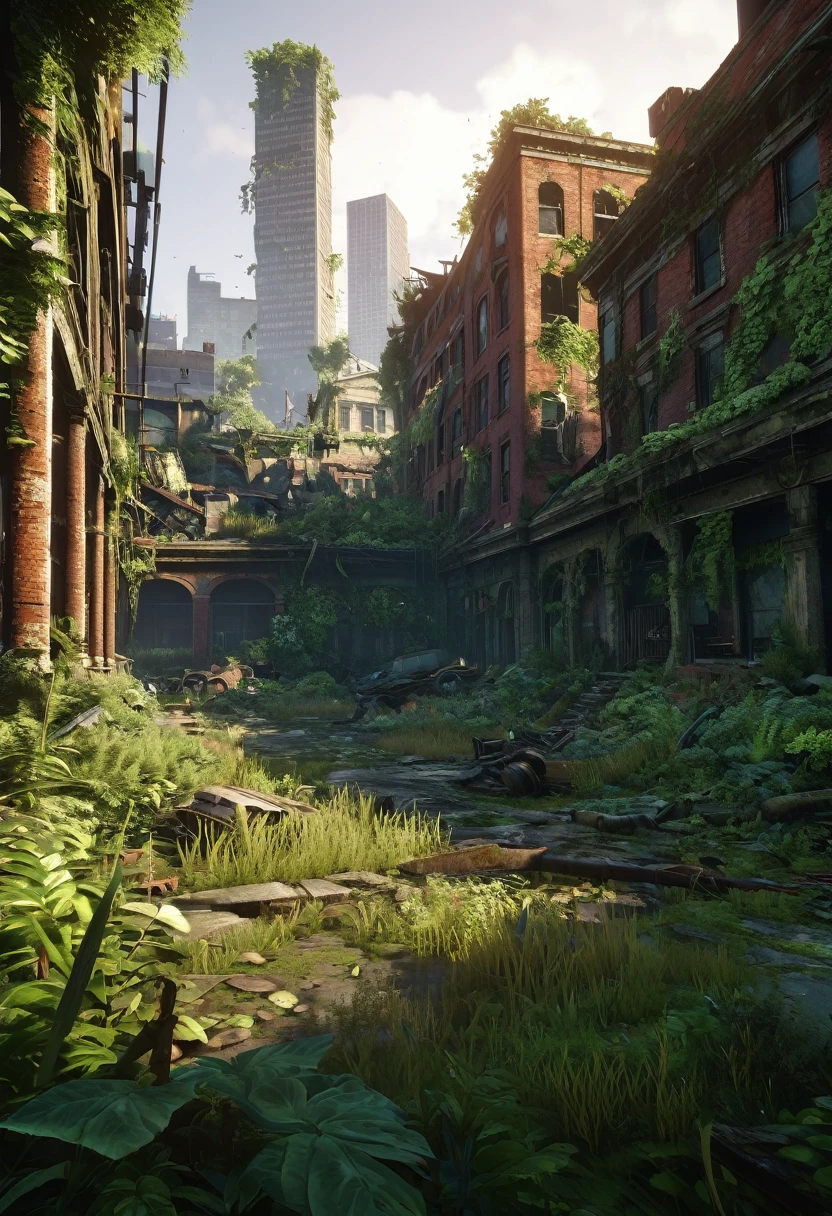 Last of Us,A world in decline,ruins,Blend in with nature,Scrapped,4K