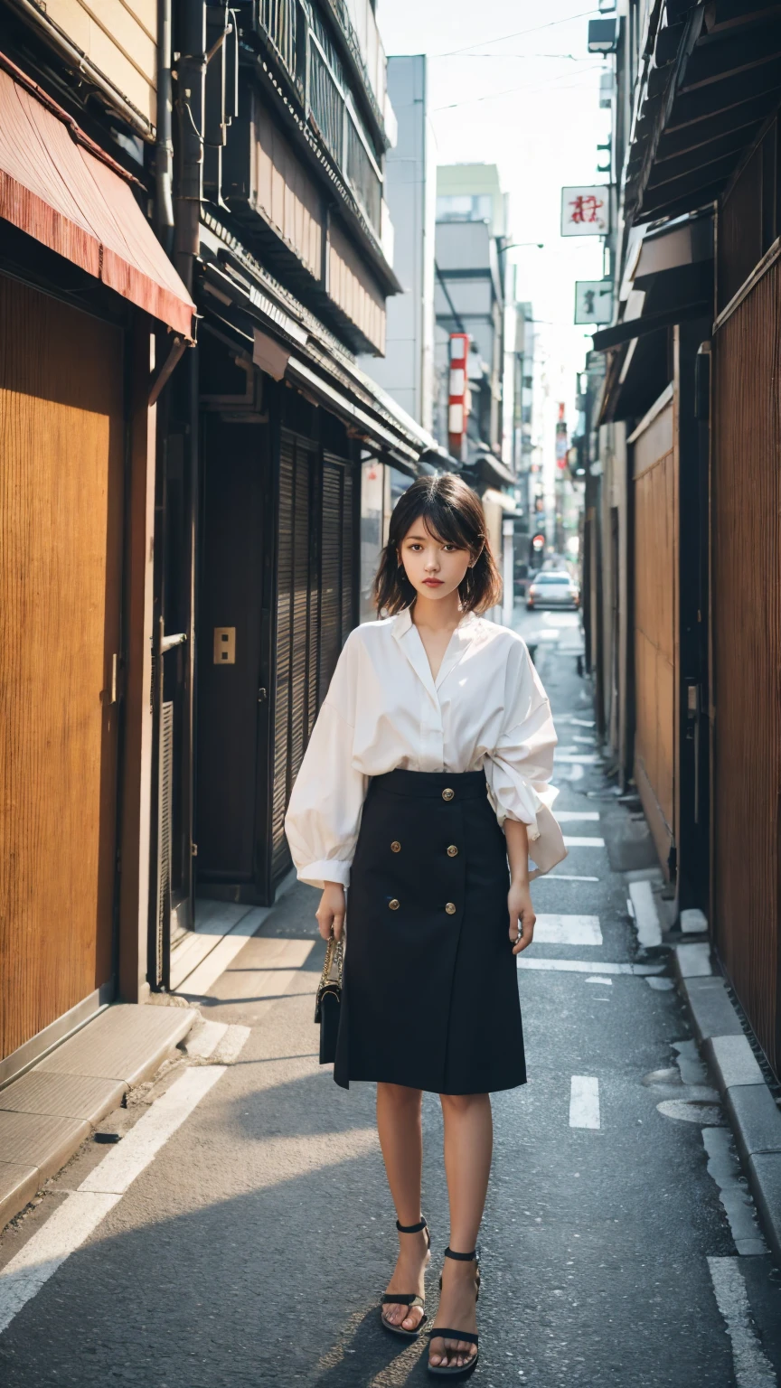 Tokyo、Street、Fashion Snap、real、snapshot、Stylish、Fashion Model、Mode Fashion、Building walls