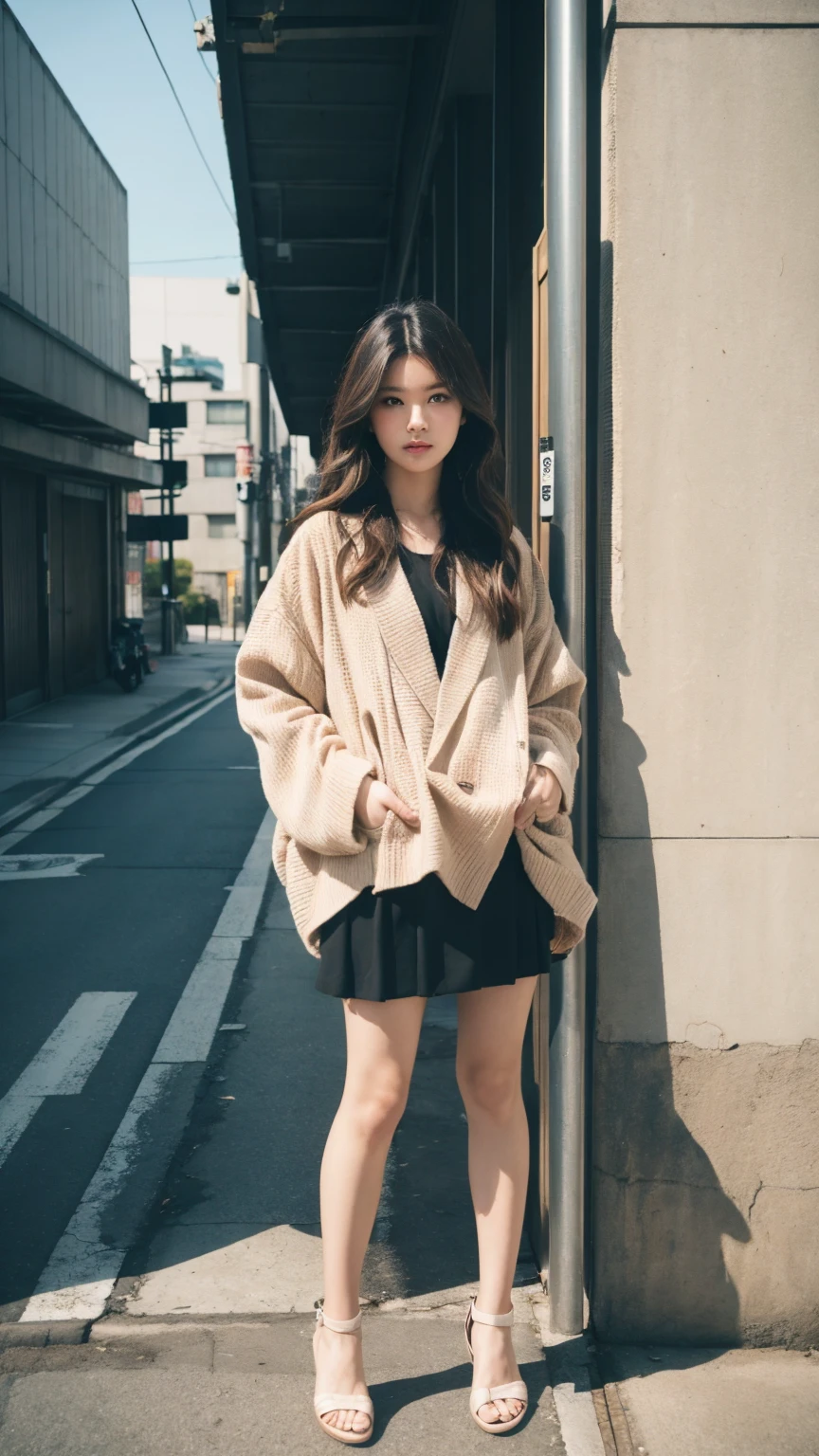 Tokyo、Street、Fashion Snap、real、snapshot、Stylish、Fashion Model、Mode Fashion、In front of the building wall