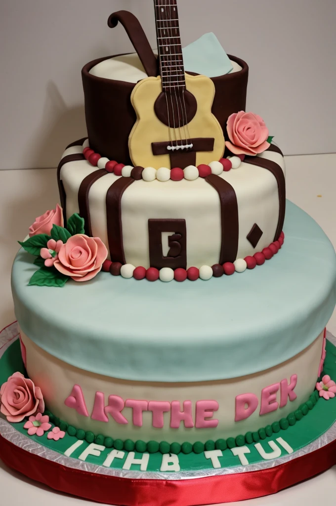 Cake 1 sheet themed regional Mexican music
