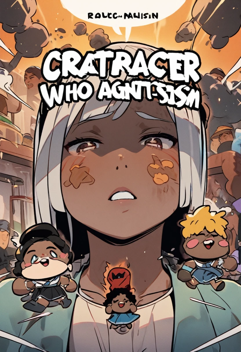 Create a character who is against racism