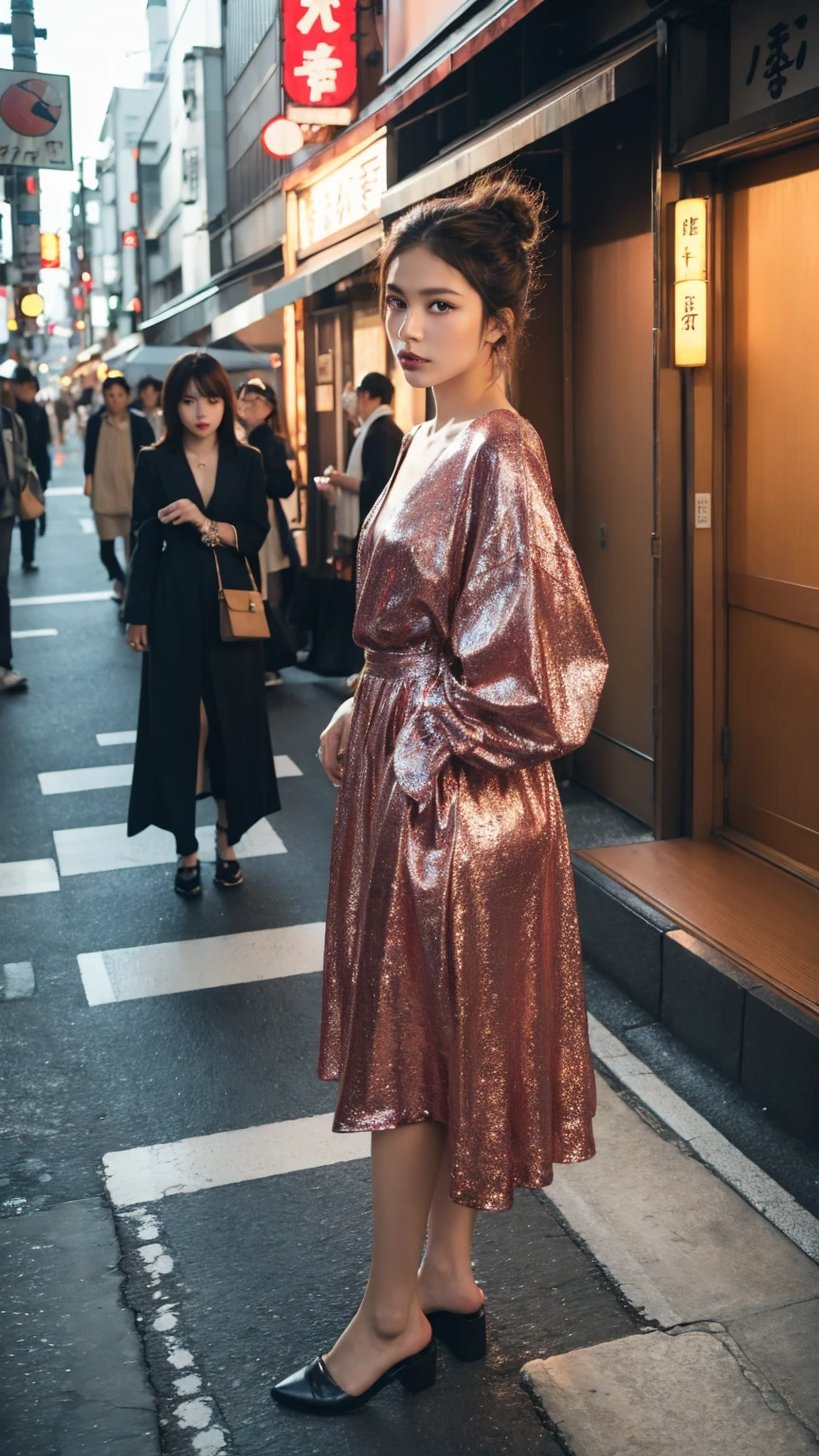Tokyo、Street、Fashion Snap、real、snapshot、Stylish、Fashion Model、Mode Fashion、Along the wall