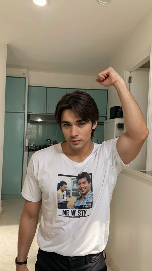Add handsome guy