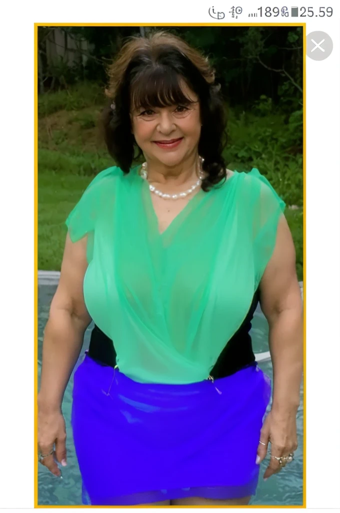 Beautiful old woman, smile,sexy,80 years old,sexy,Curly hair,wearing a transparent dress, necklace,Beautiful older woman, cute,smile,sexy,80 years old,,sexy,wearing a pearl necklaceold woman,busty,transparent dress,Curly hair