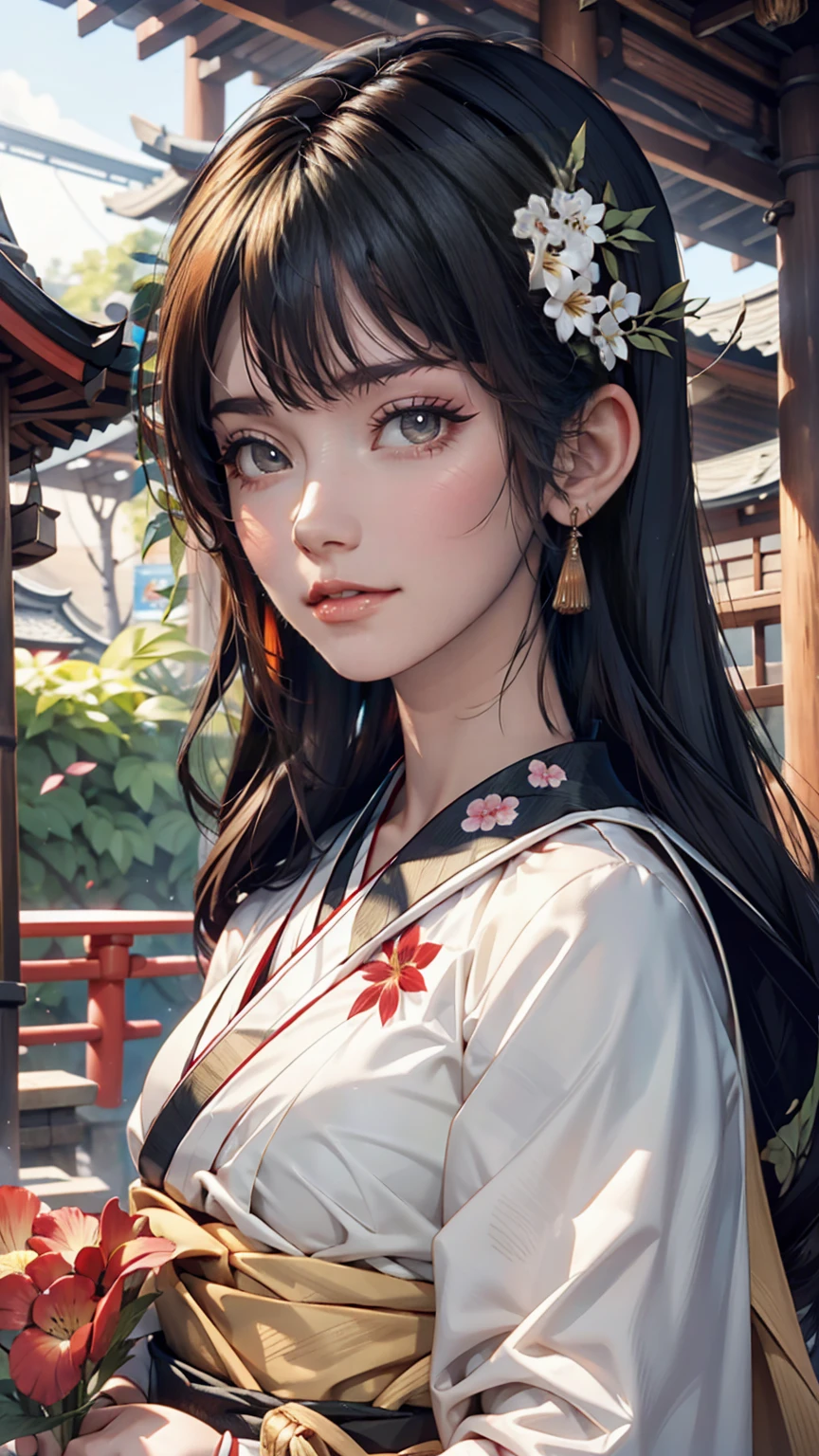 The Tale of the Bamboo Cutter、Princess Kaguya、Japanese women、Black Hair