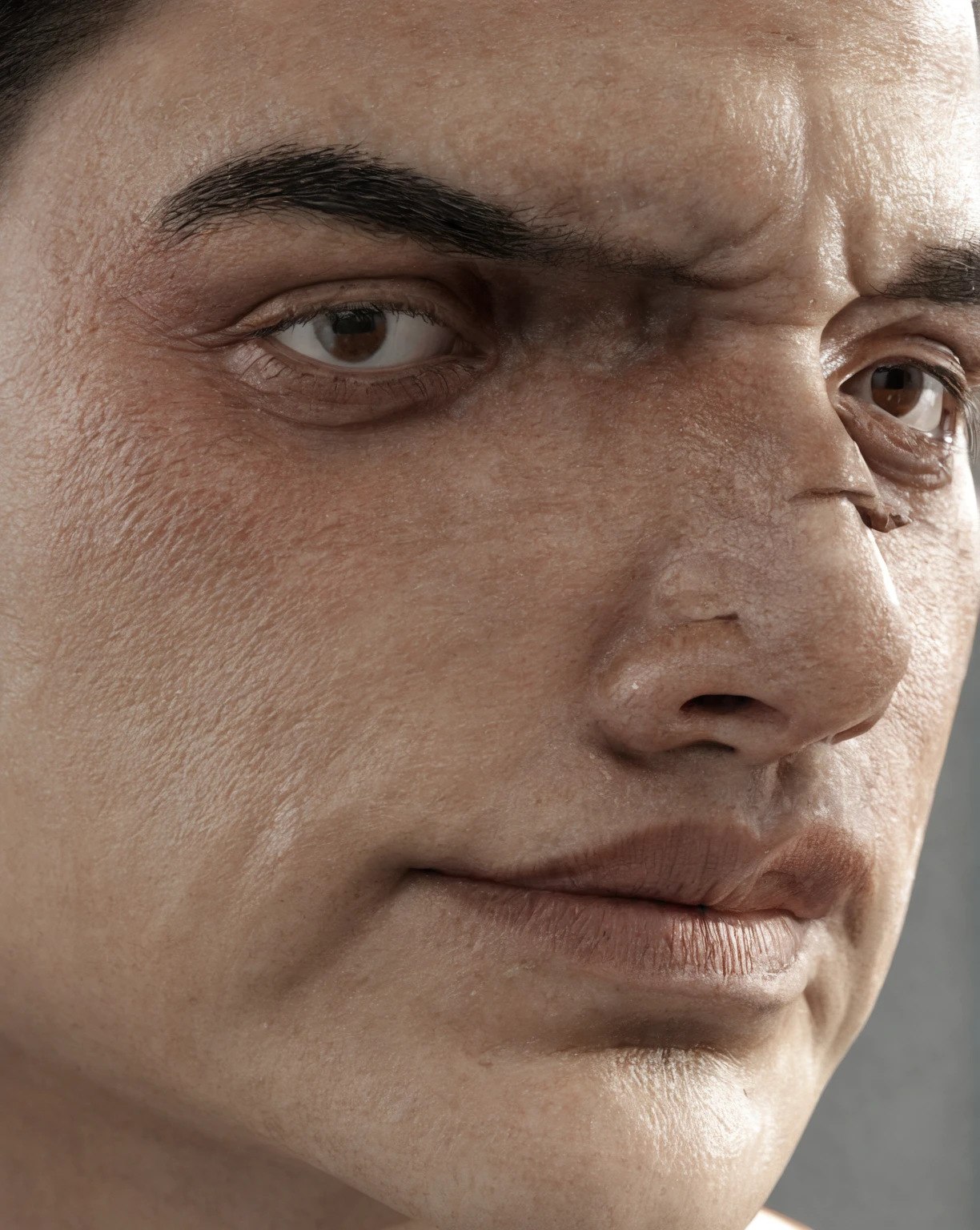 Close up to titan, Giant giant, shingeki no kyojin, in Attack on Titan, as the Giant giant, Attack on Titan scenery,Photorealistic (Photorealistic) Lifelike (Vibrant) Realistic (Realistic) True to Life (True to life) vivid (Brilliant) Picture-Perfect (Perfect Image) Naturalistic (Naturalistic) Convincing (Persuasive) Authentic (genuine) High Fidelity (High fidelity) Believable (Believable) True-to-life Details (true to lifeDetails) Tangible (Hands-on) Detailed (Detailed) Resonating (Echoes) precise (precise) Exact (Accurate) Hyperrealistic (Ultra-realistic) In-the-Moment (At that time) Verisimilar (Getting closer to the truth) Mirror-like (Mirror-like) Close-to-reality (Close to reality)