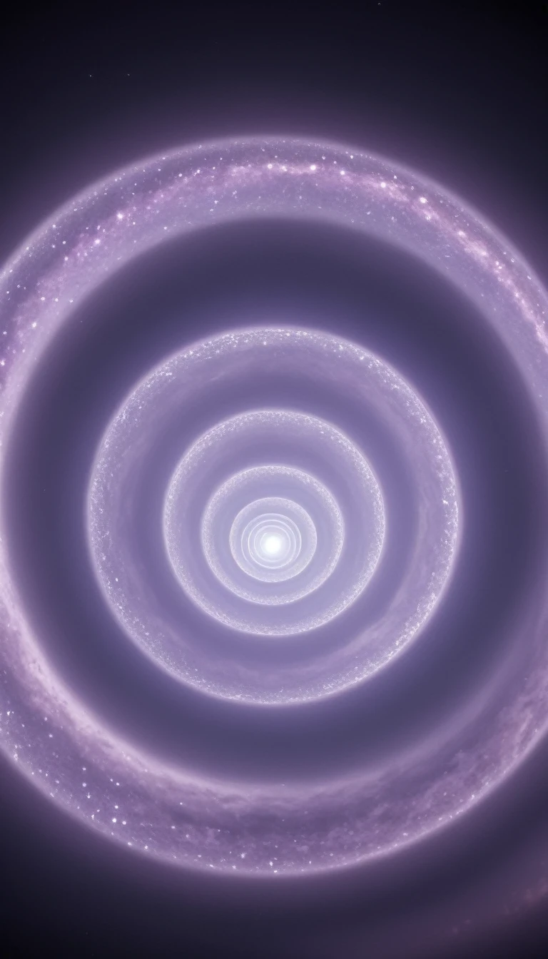 Cute unidentified creature、A soft, pastel lavender body、Sparkly spiral corners、Floating softly、The background is the Rotorua region of New Zealand.、photograph、Highest quality、4K
