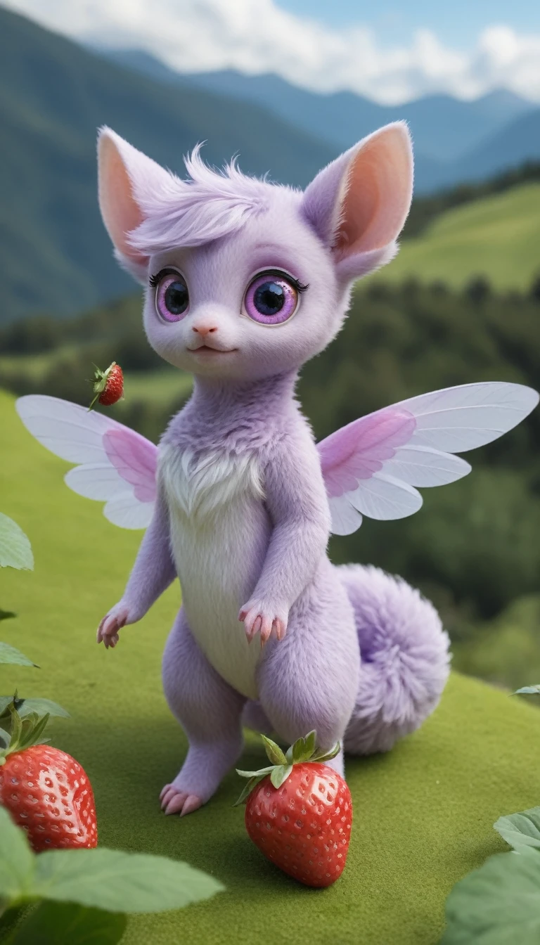 detailed full body rendering of a light pink avali, pink stripes, green eyes, white nose blue collar, flower wreath, big tail with feathers masterpiece, pixar, detailed fur best quality, ultra high res, extremely detailed, visually stunning, beautiful,  4 ears
((detailed fluffy fur)),(detailed background, depth of field, half body shadow, sunlight, ambient light on the body),
(intricate:0.7), (high detail:1.2), (unreal engine:1.3), (sharp focus:1.1),
[explicit content, questionable content], (masterpiece, best quality, 4k, 2k, shaded, absurd res) 
<lora:avaliV1-medium:1>  <lora:vrcfurry_v3:0.78>