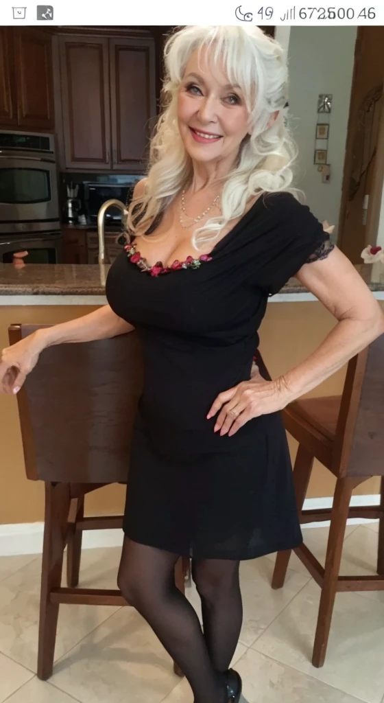 Beautiful old woman, smile,sexy,80 years old, curly hair,sexy,wearing a pearl necklace,Beautiful older woman, cute,smile,sexy,80 years old,,sexy,wearing a pearl necklaceold woman,busty,Curly hair