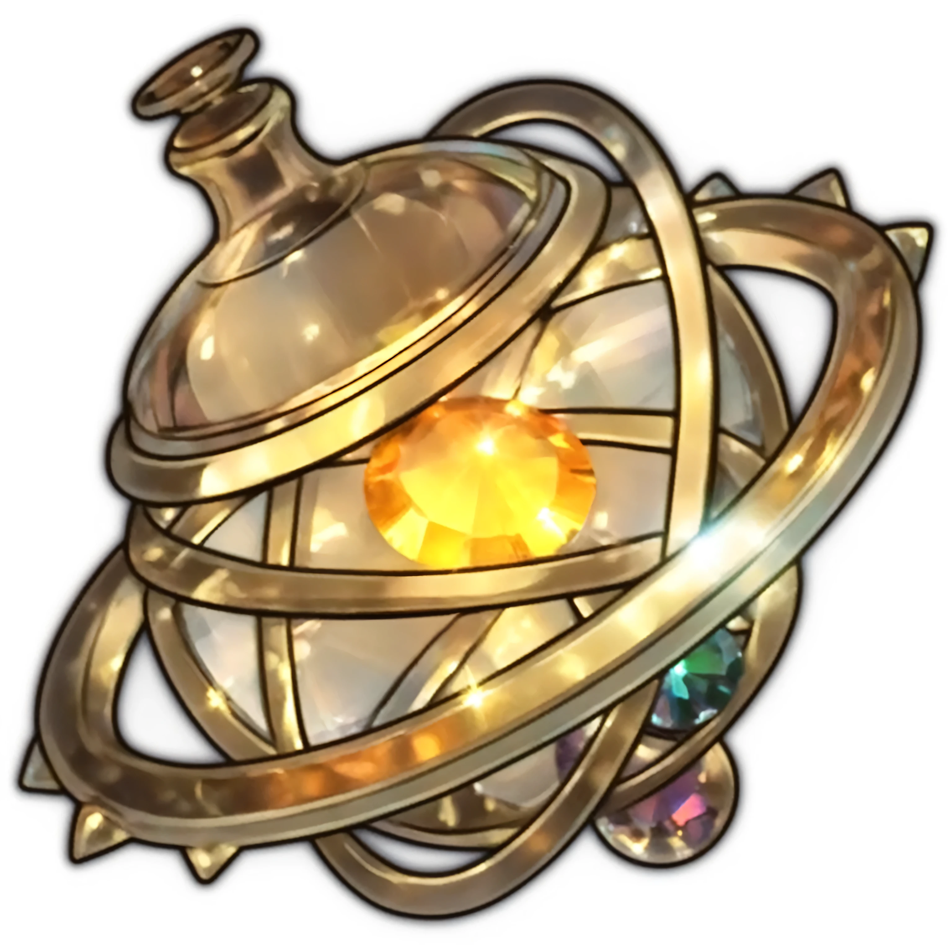 macro photo, sparkling magical fantasy magical necklace, made out of transparent multicolored glass gemstones, light shines through
magical artifact, very detailed, amazing quality, intricate, cinematic light, highly detail, beautiful, surreal, dramatic, warm colorsDreamyvibes Artstyle