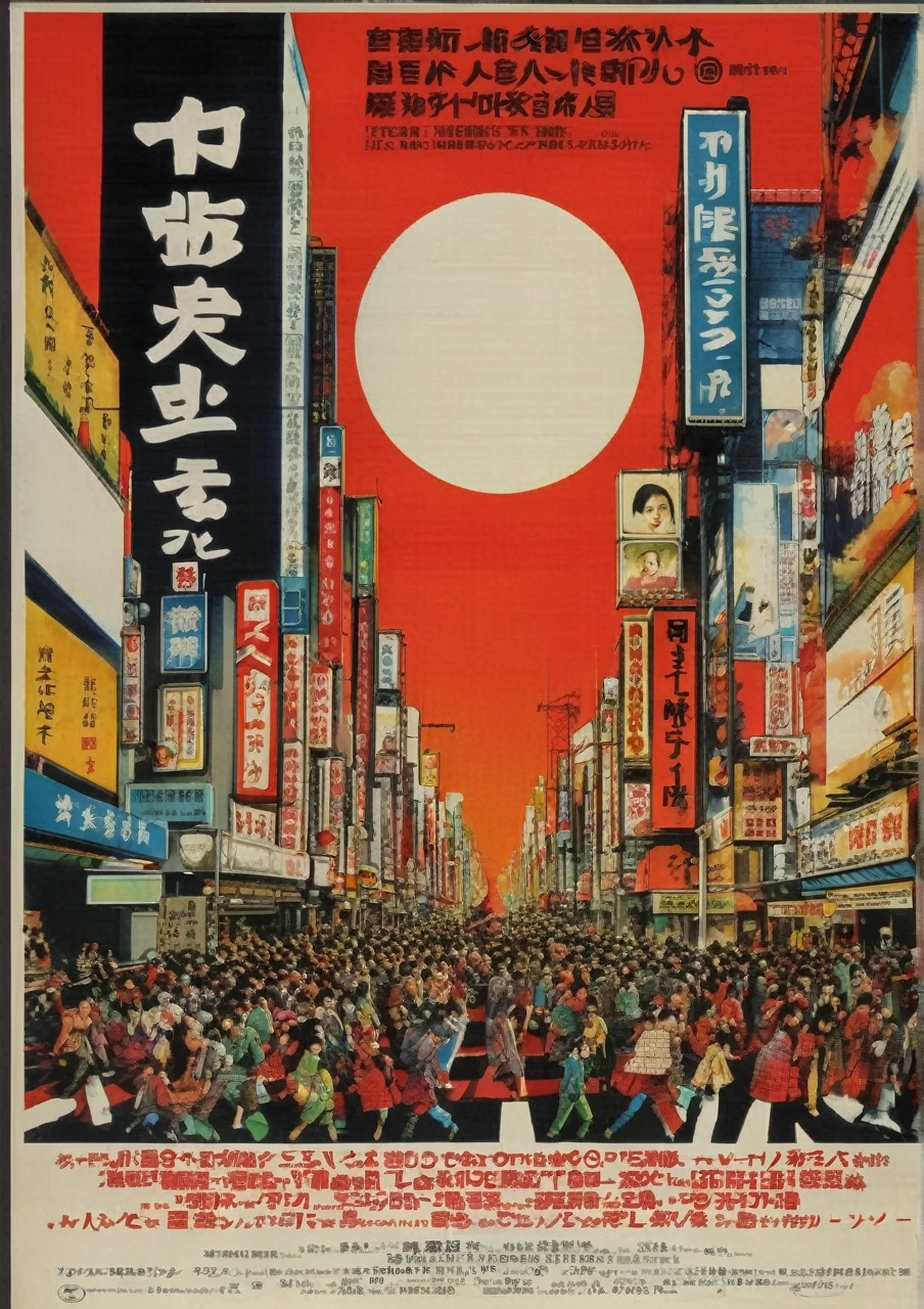 Cine art (title: "tokyo panic") Movie Posters 